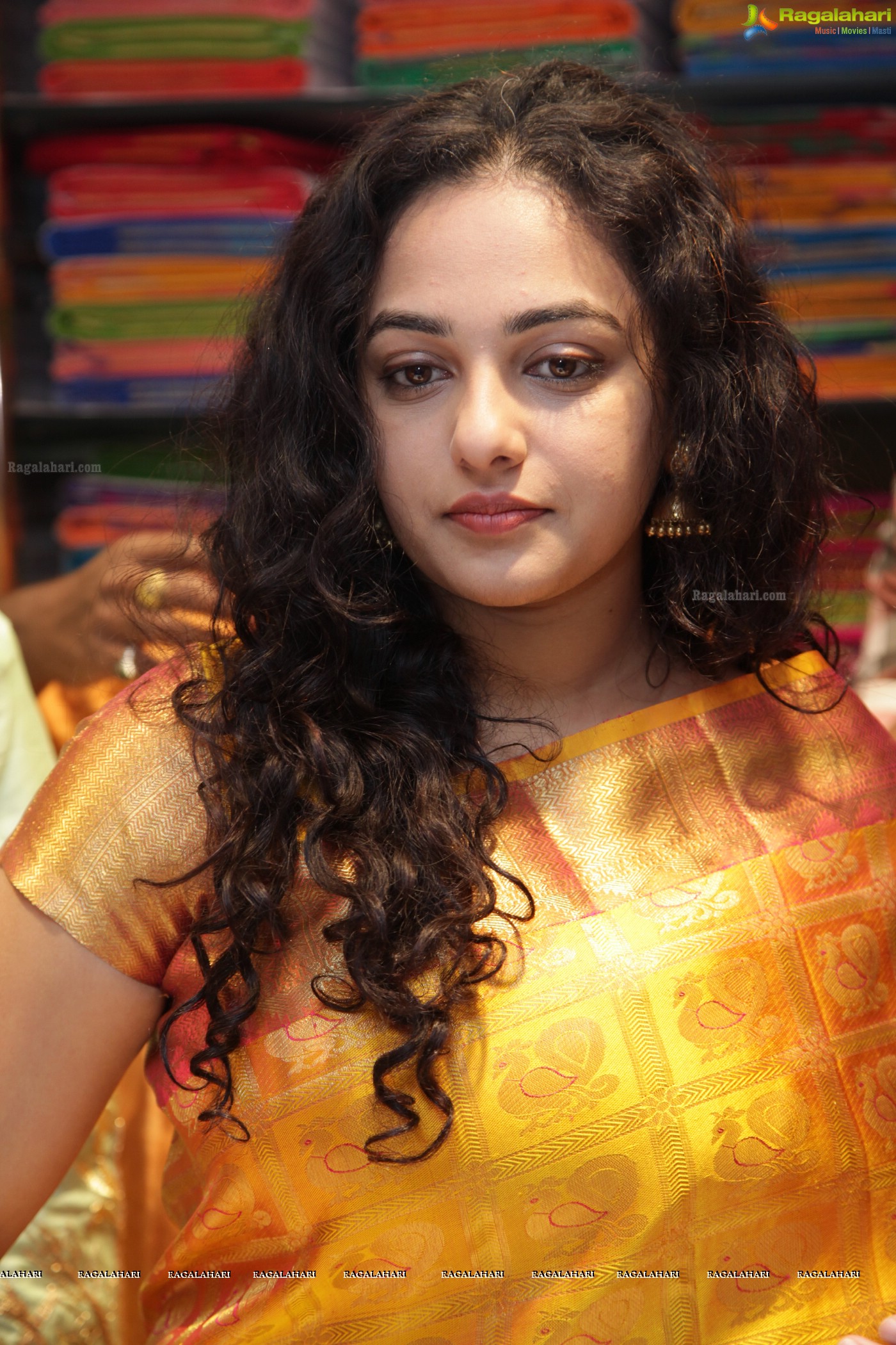 Nithya Menen at Kalamandir Vizag, Exclusive Photo Gallery