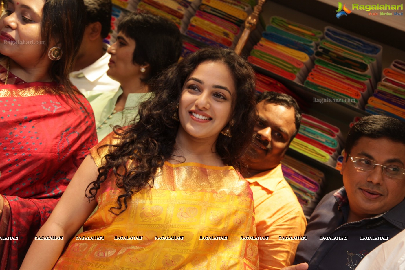 Nithya Menen at Kalamandir Vizag, Exclusive Photo Gallery