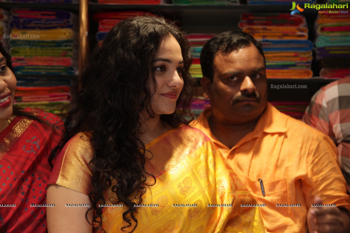 Nithya Menen at Kalamandir Vizag, Exclusive Photo Gallery