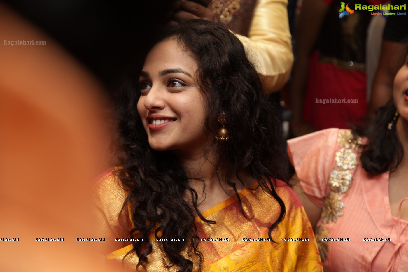 Nithya Menen at Kalamandir Vizag, Exclusive Photo Gallery