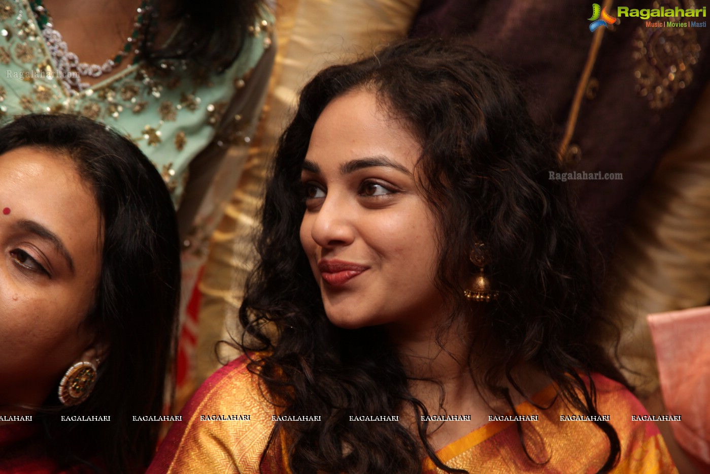 Nithya Menen at Kalamandir Vizag, Exclusive Photo Gallery