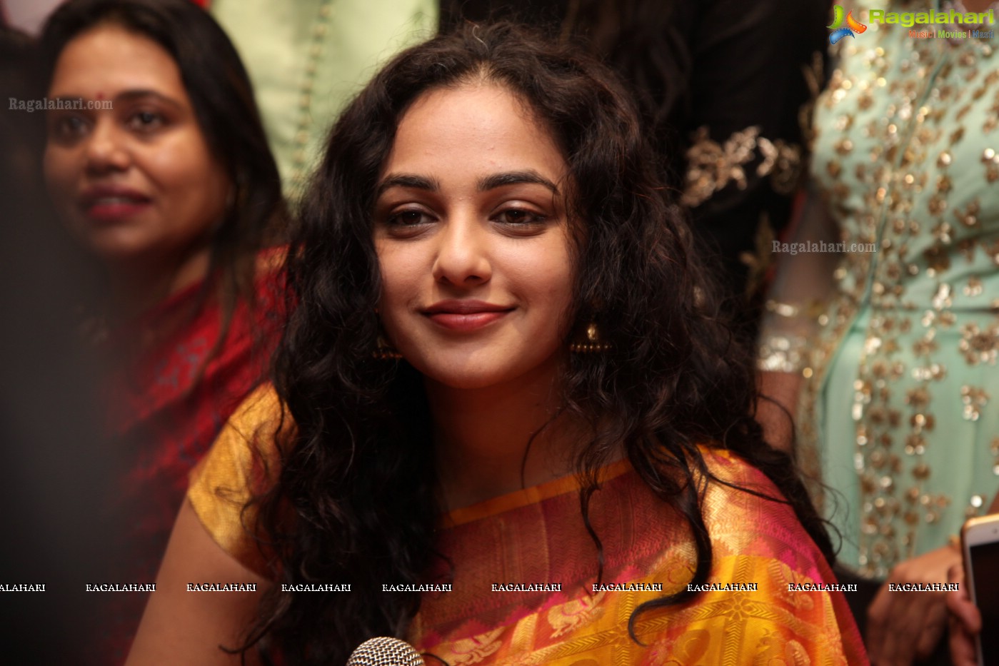 Nithya Menen at Kalamandir Vizag, Exclusive Photo Gallery