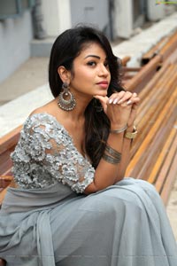 Bhavya Sri in Grey Saree