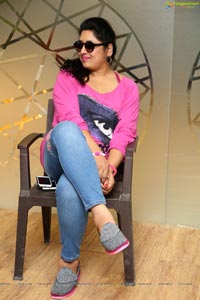 Actress Sana Pink T Shirt