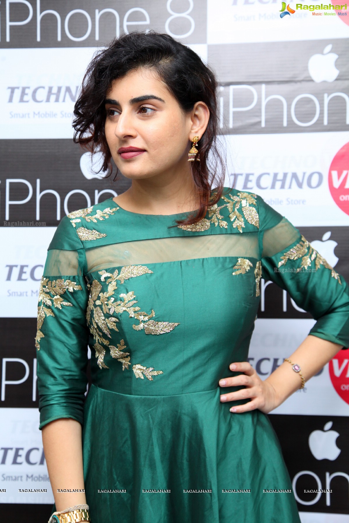 Archana at iPhone 8 Launch, Hyderabad