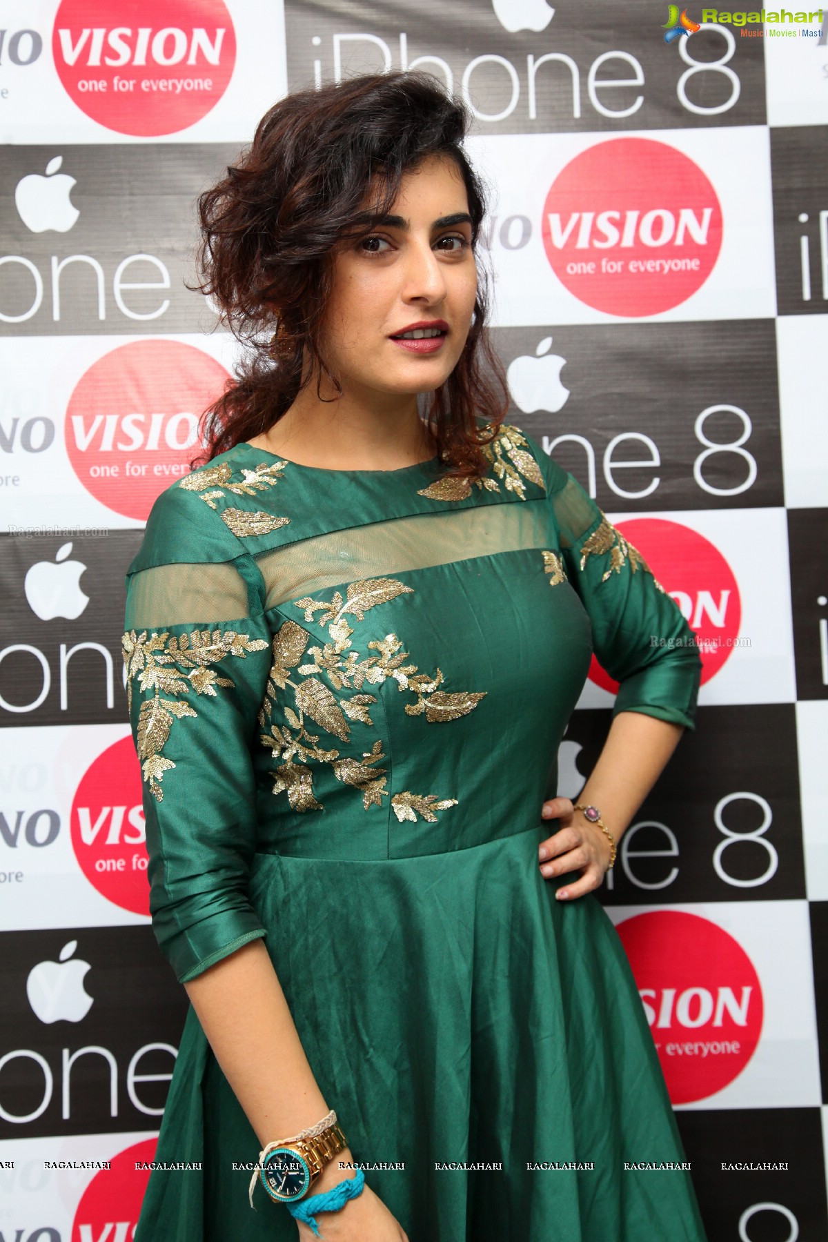 Archana at iPhone 8 Launch, Hyderabad