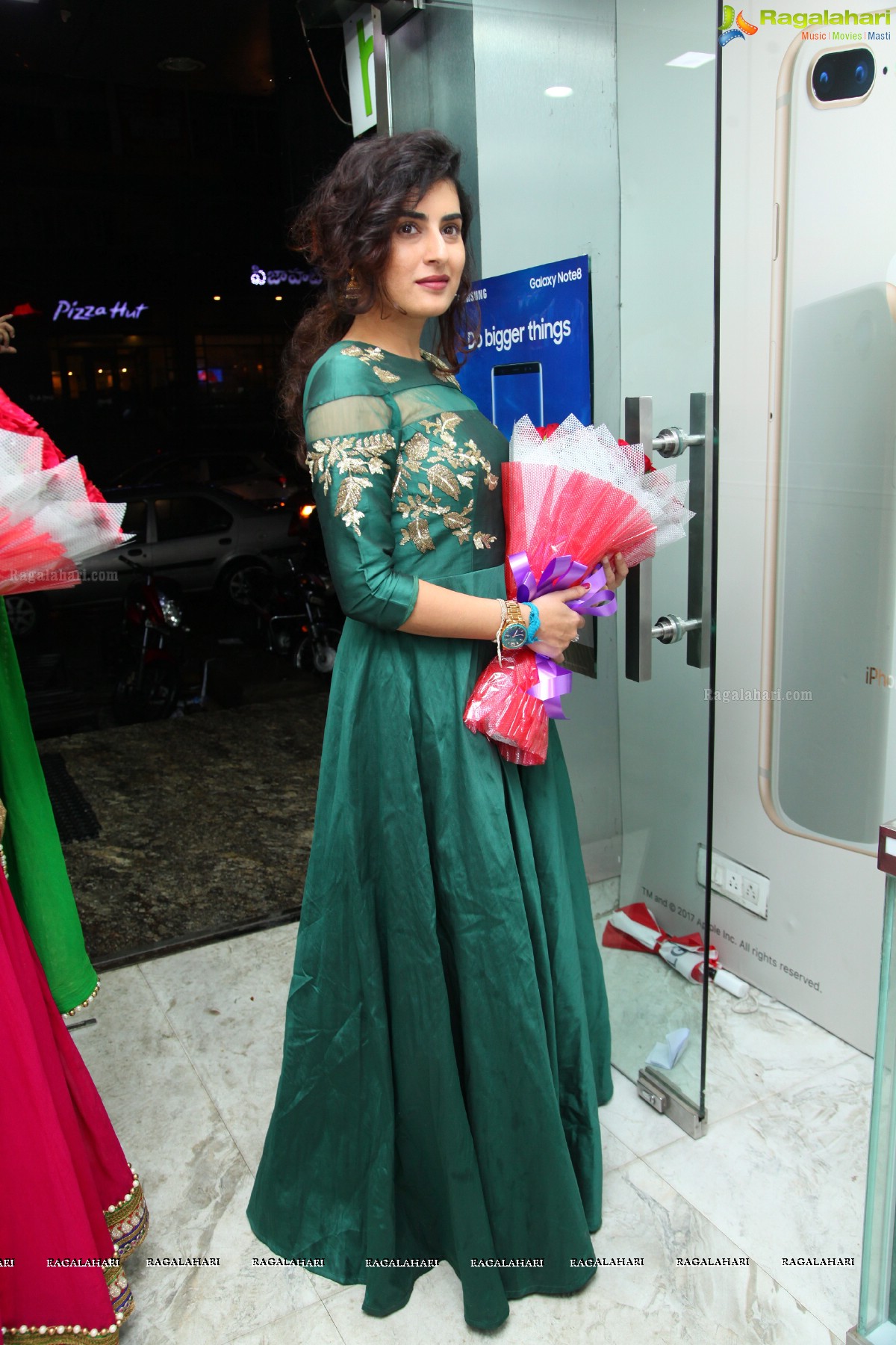 Archana at iPhone 8 Launch, Hyderabad