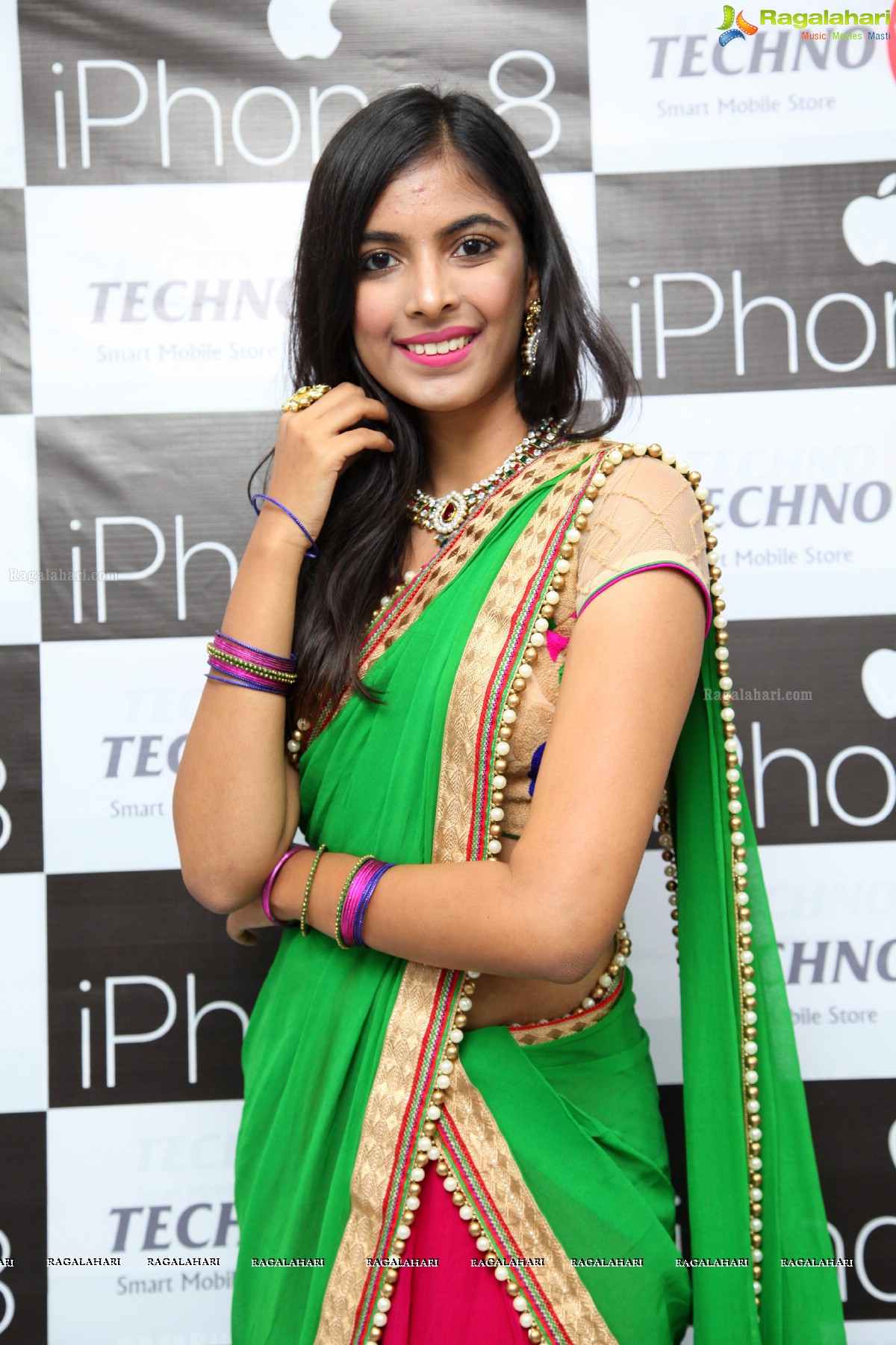 Khushboo Maheshwari at iPhone 8 Launch, Hyderabad