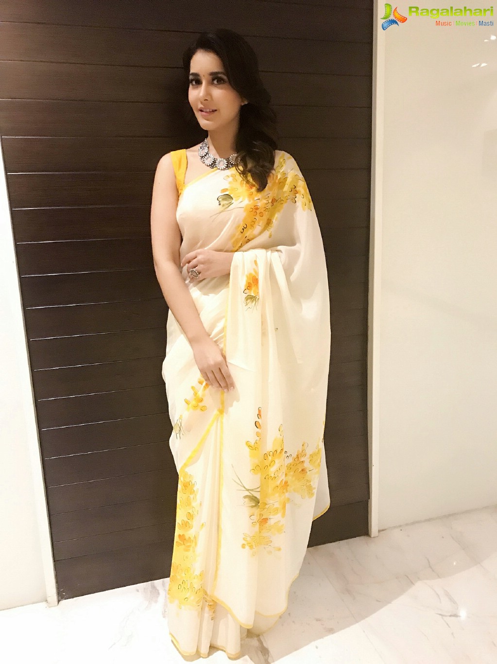 Gorgeous Raashi Khanna in Latest 2019 Black Dress Stills