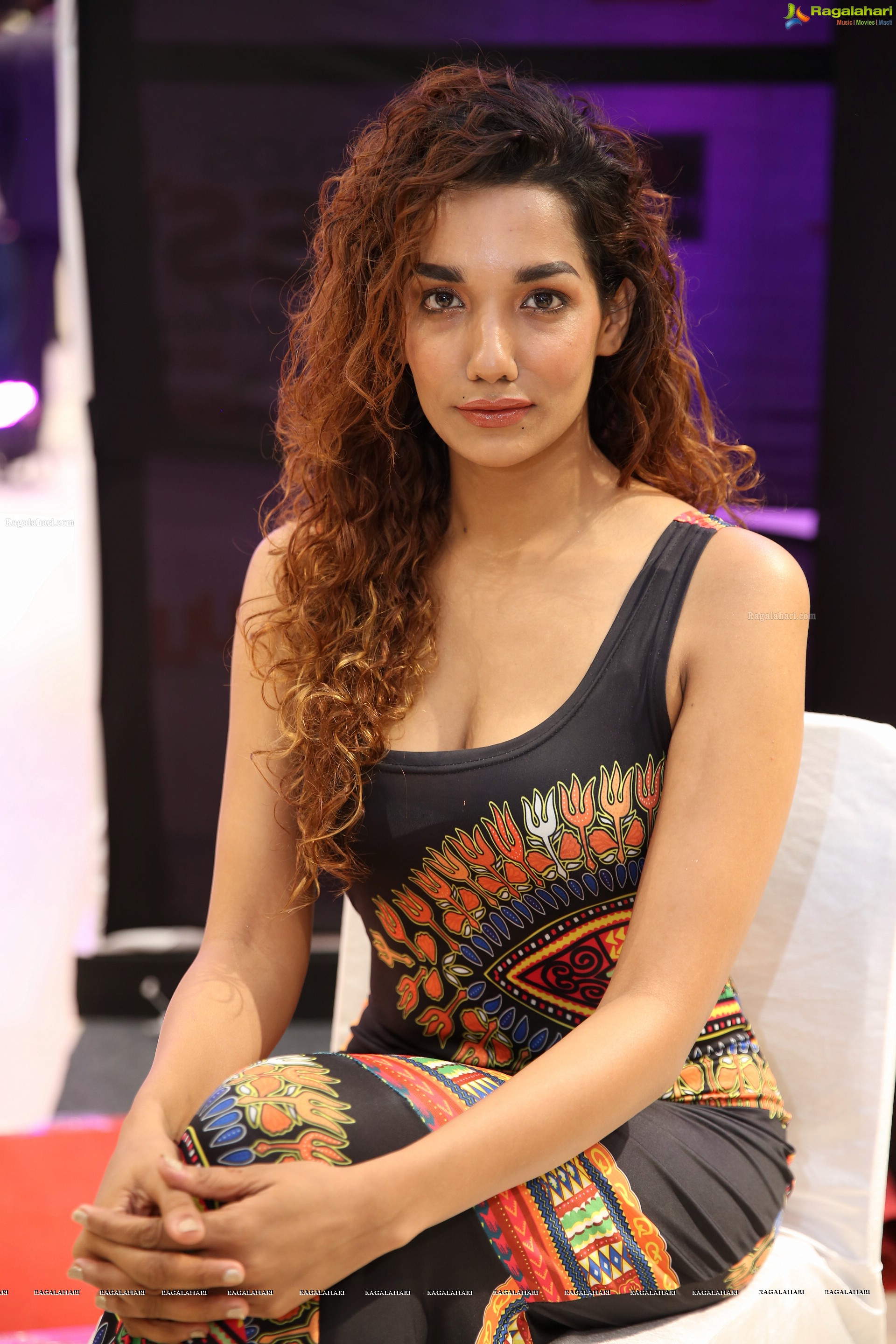 Aditi Sonali Tiwari at Reliance Trends Miss Hyderabad 2018 Announcement (High Definition Photos)