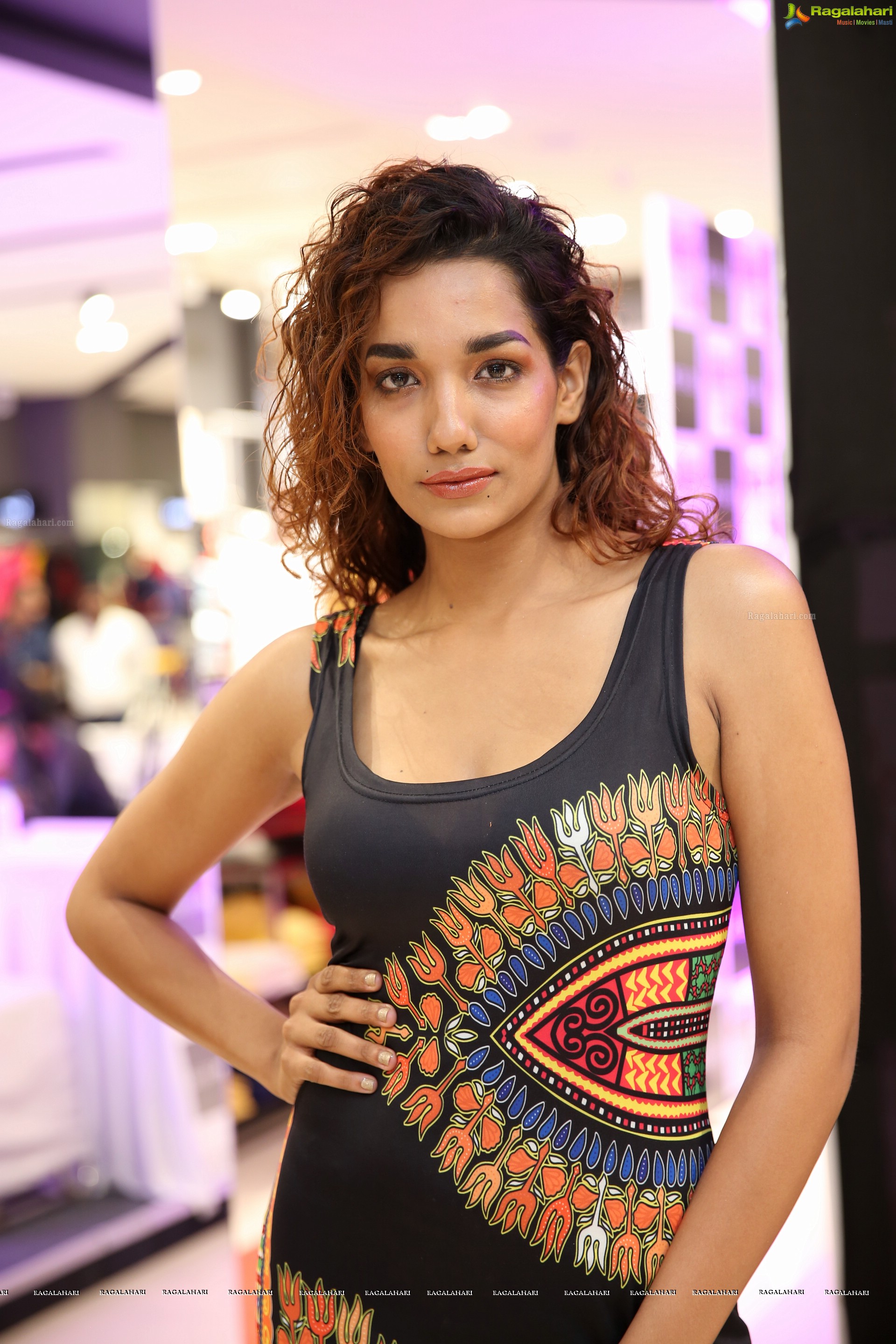 Aditi Sonali Tiwari at Reliance Trends Miss Hyderabad 2018 Announcement (High Definition Photos)