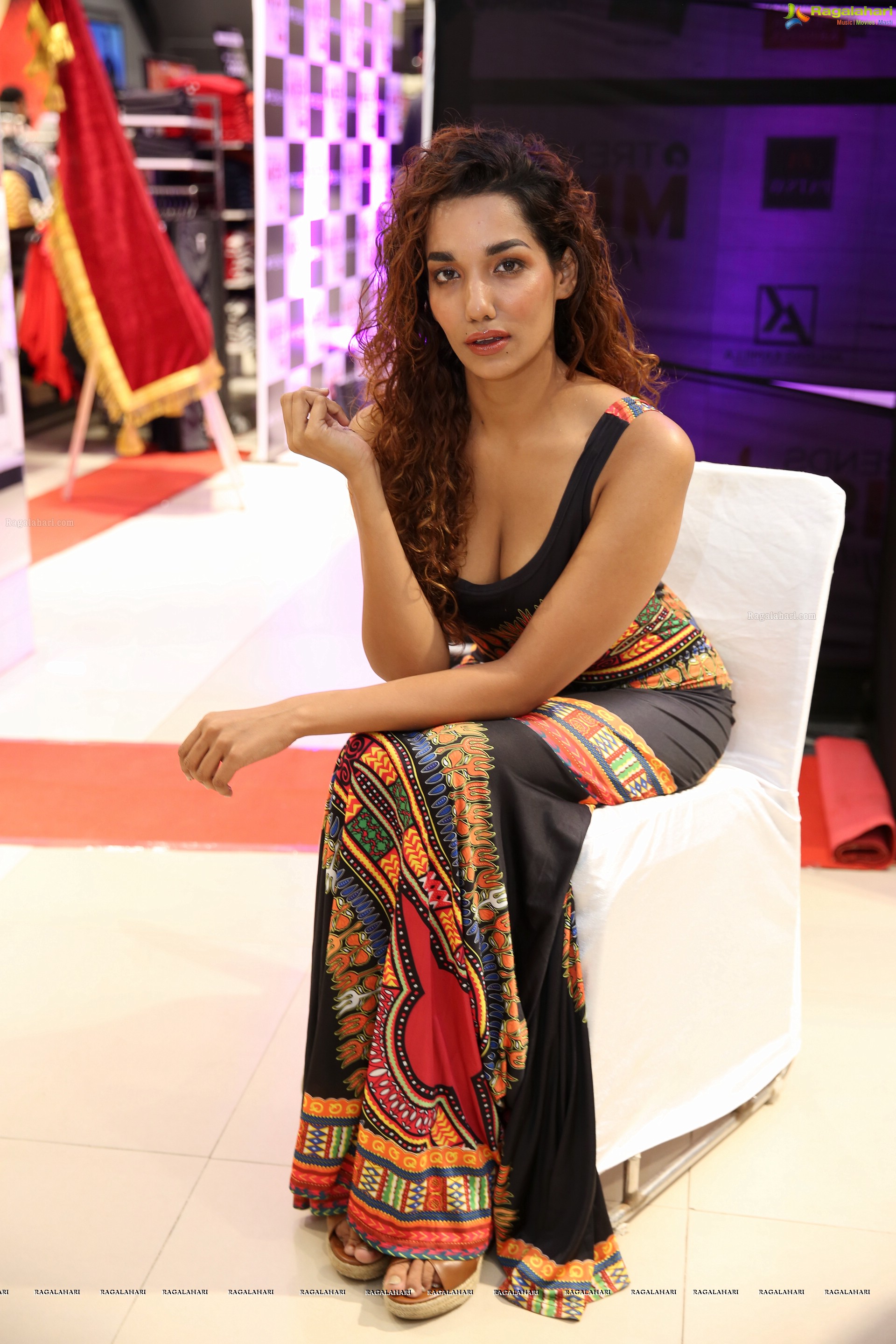 Aditi Sonali Tiwari at Reliance Trends Miss Hyderabad 2018 Announcement (High Definition Photos)