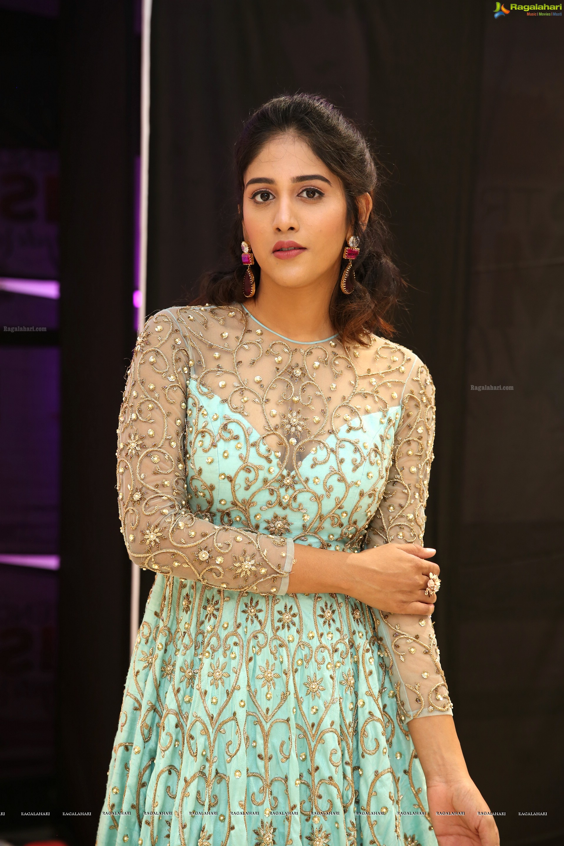 Chandini Chowdary at Reliance Trends Miss Hyderabad 2018 Announcement (High Definition Photos)