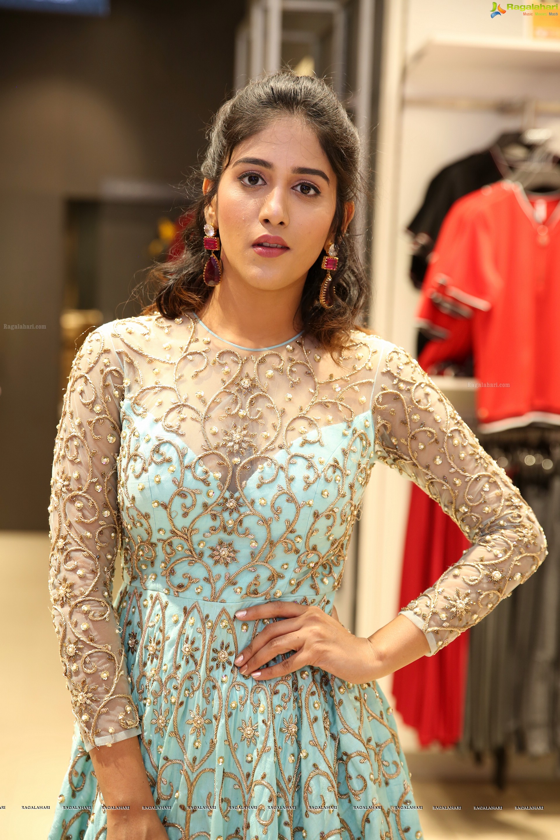 Chandini Chowdary at Reliance Trends Miss Hyderabad 2018 Announcement (High Definition Photos)