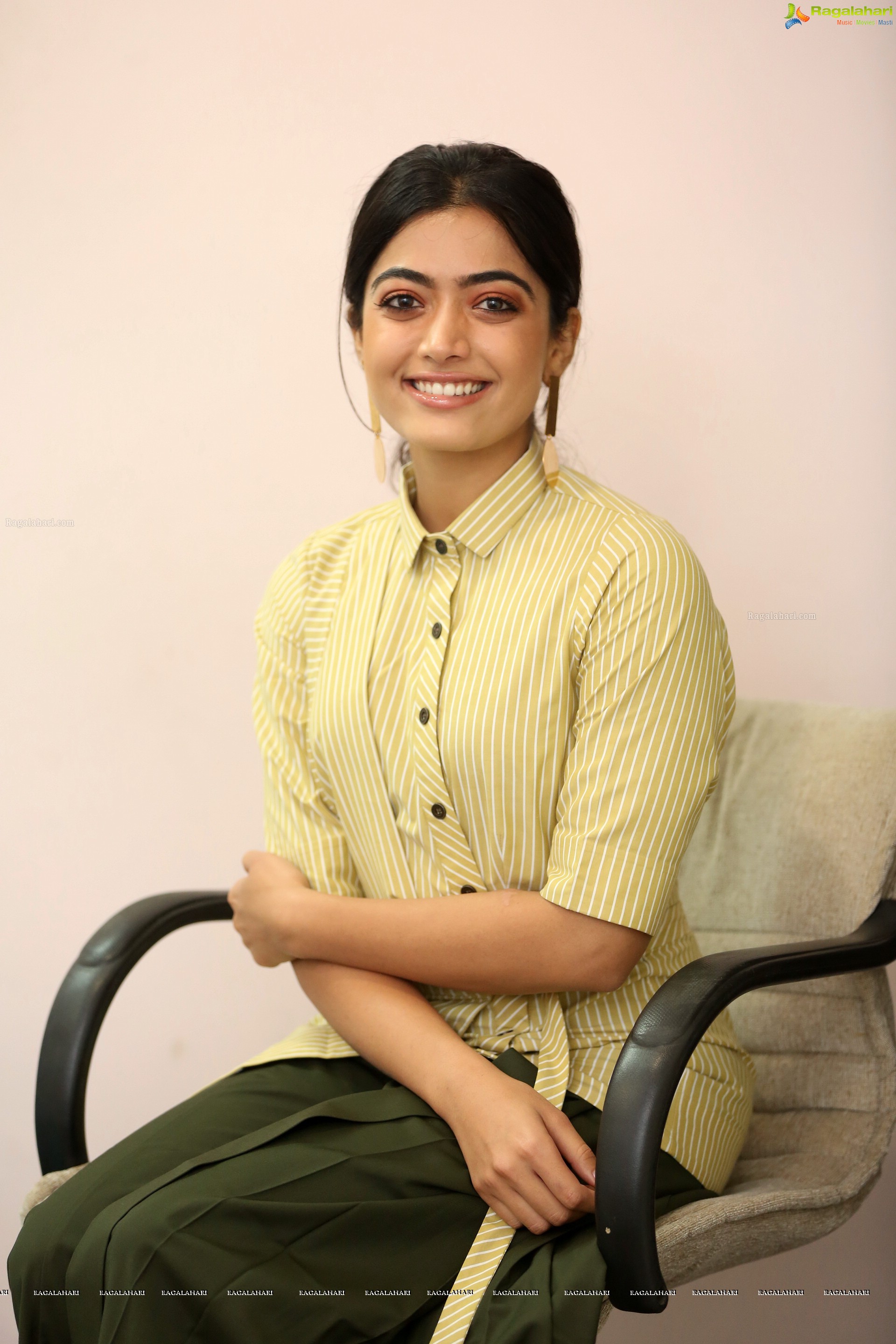 Rashmika Mandanna at Devadas Interview (High Definition Photos)