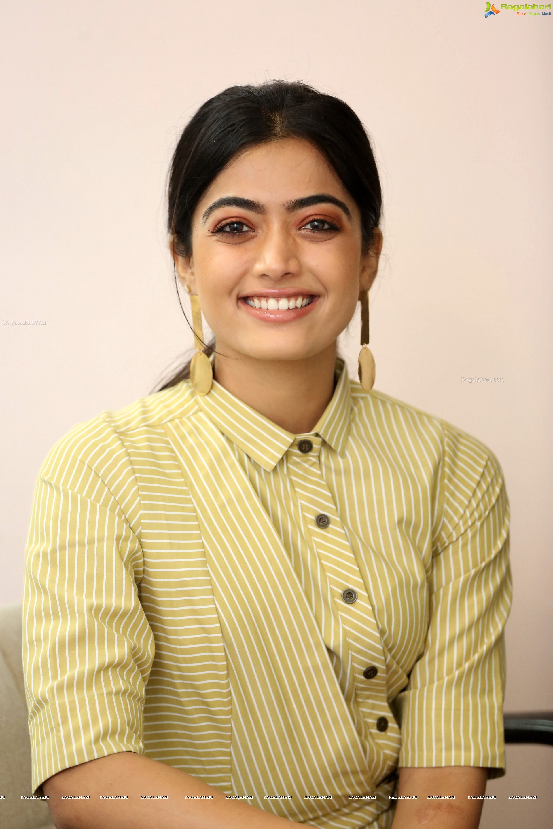 Rashmika Mandanna at Devadas Interview (High Definition Photos)