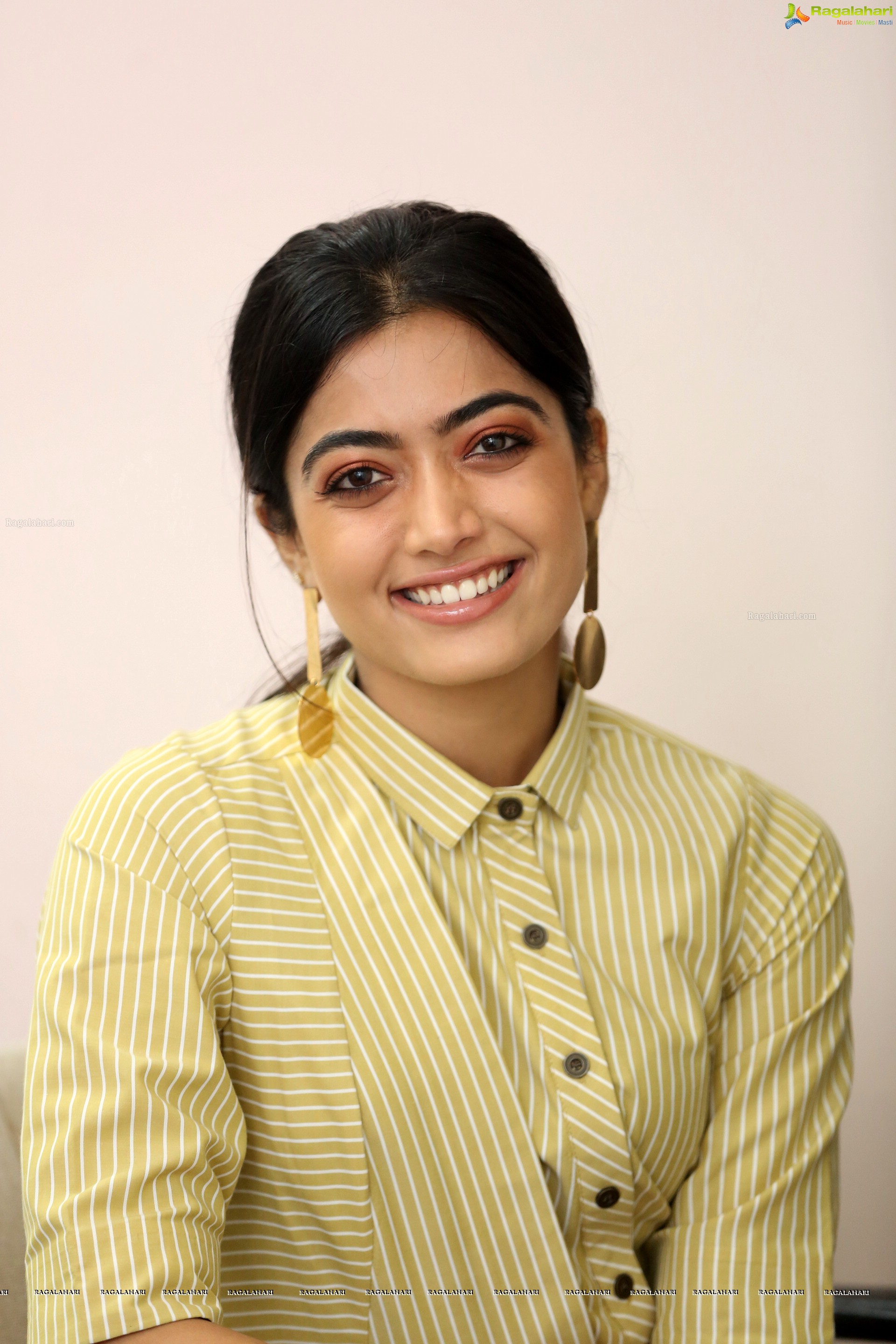 Rashmika Mandanna at Devadas Interview (High Definition Photos)