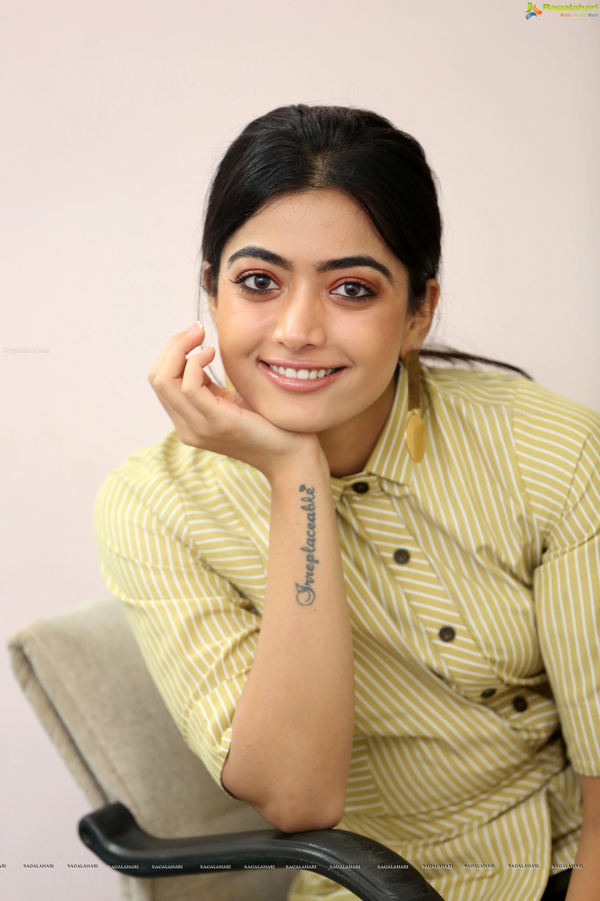 Rashmika Mandanna at Devadas Interview (High Definition Photos)