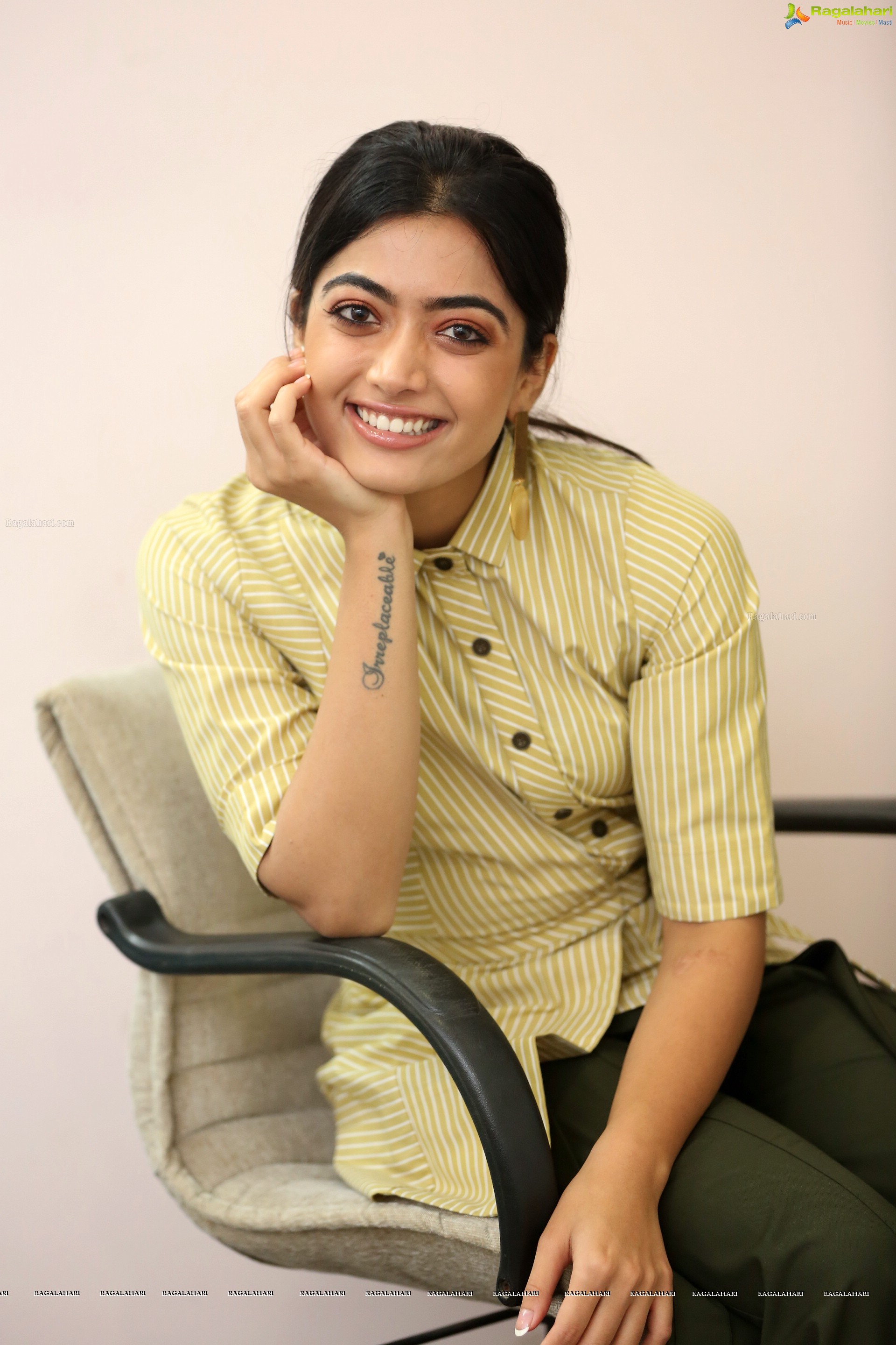 Rashmika Mandanna at Devadas Interview (High Definition Photos)