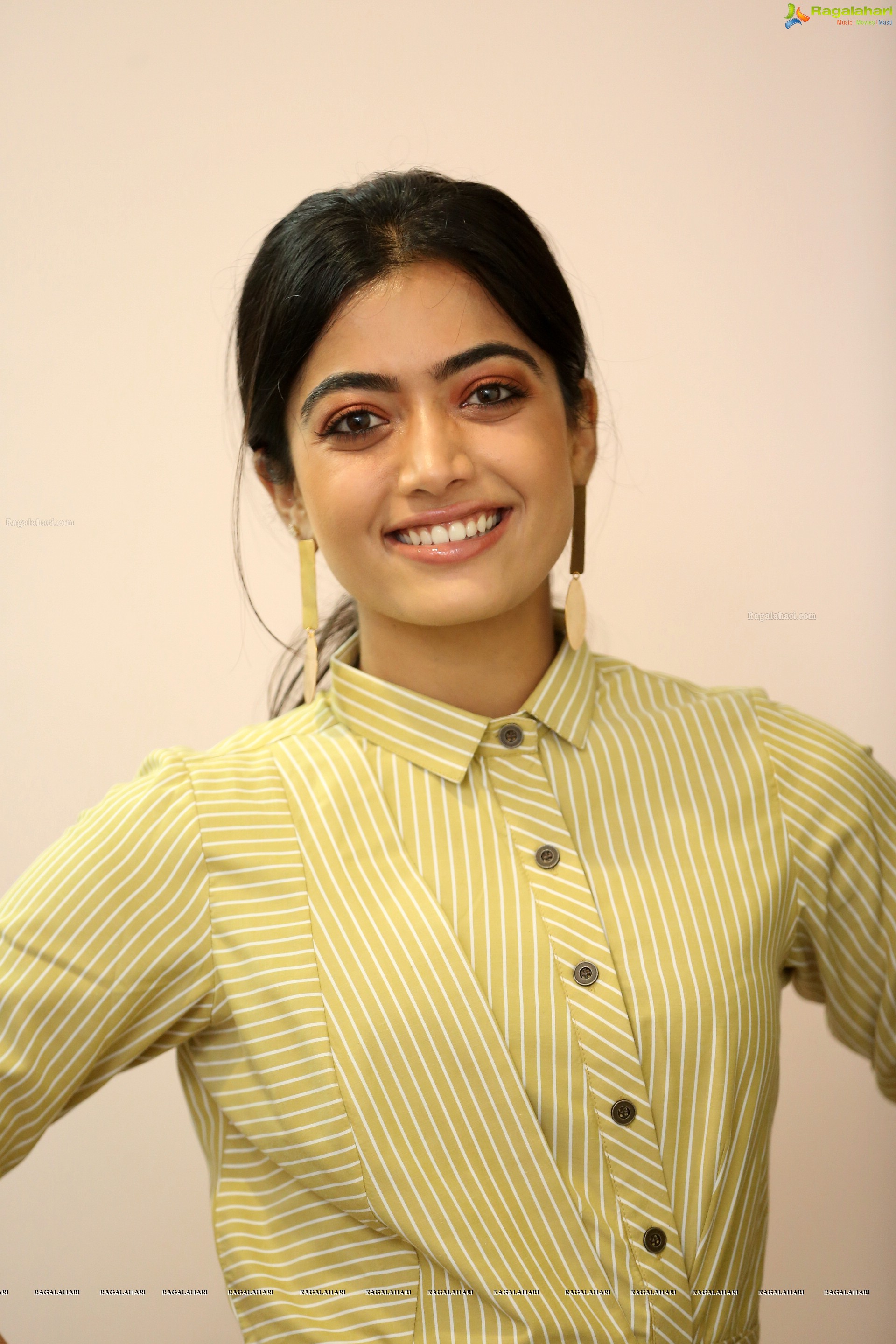 Rashmika Mandanna at Devadas Interview (High Definition Photos)