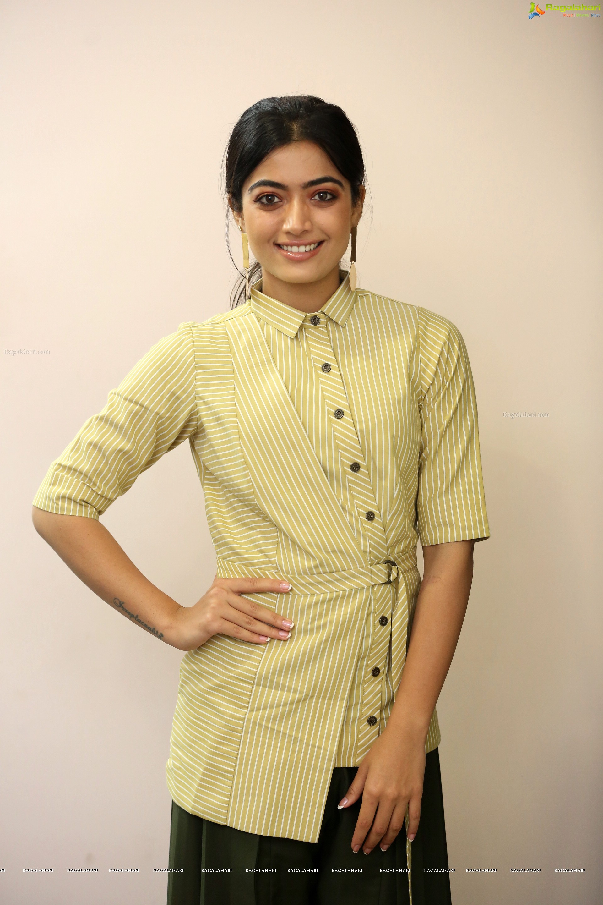 Rashmika Mandanna at Devadas Interview (High Definition Photos)