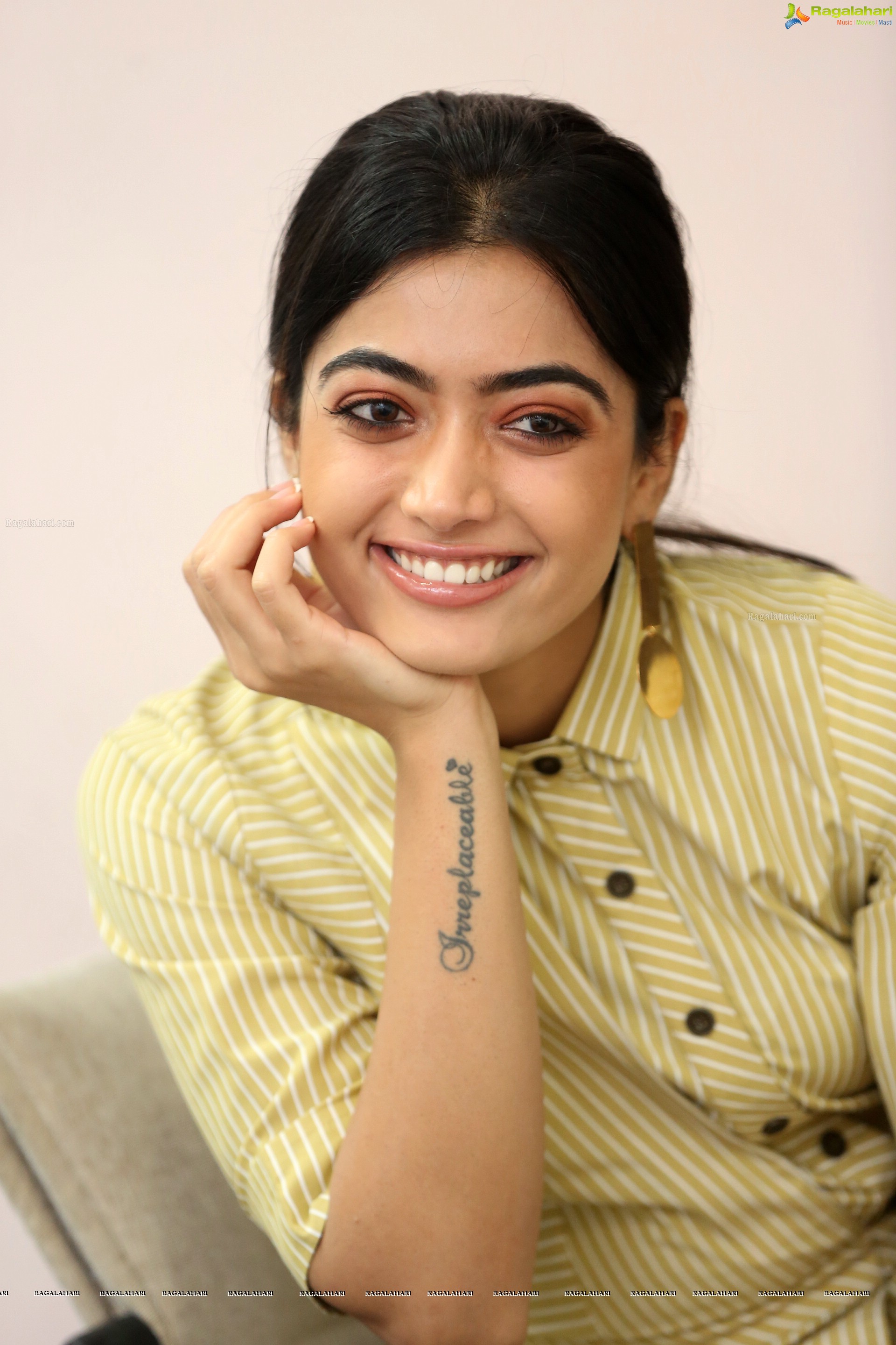 Rashmika Mandanna at Devadas Interview (High Definition Photos)