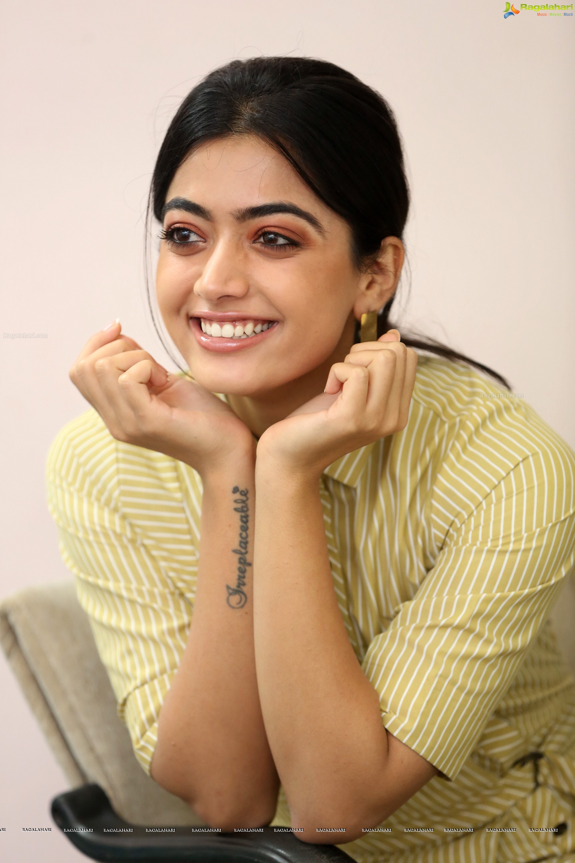 Rashmika Mandanna at Devadas Interview (High Definition Photos)