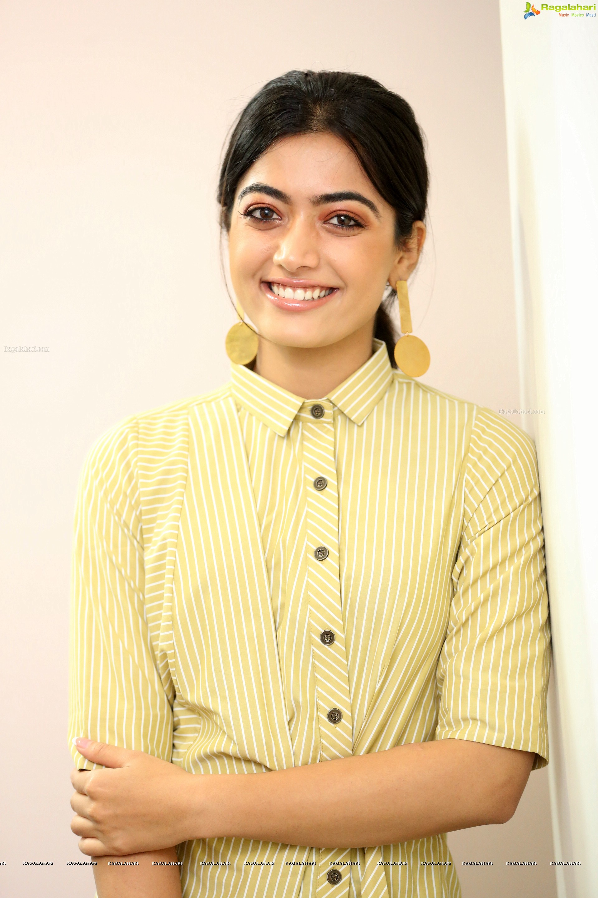 Rashmika Mandanna at Devadas Interview (High Definition Photos)