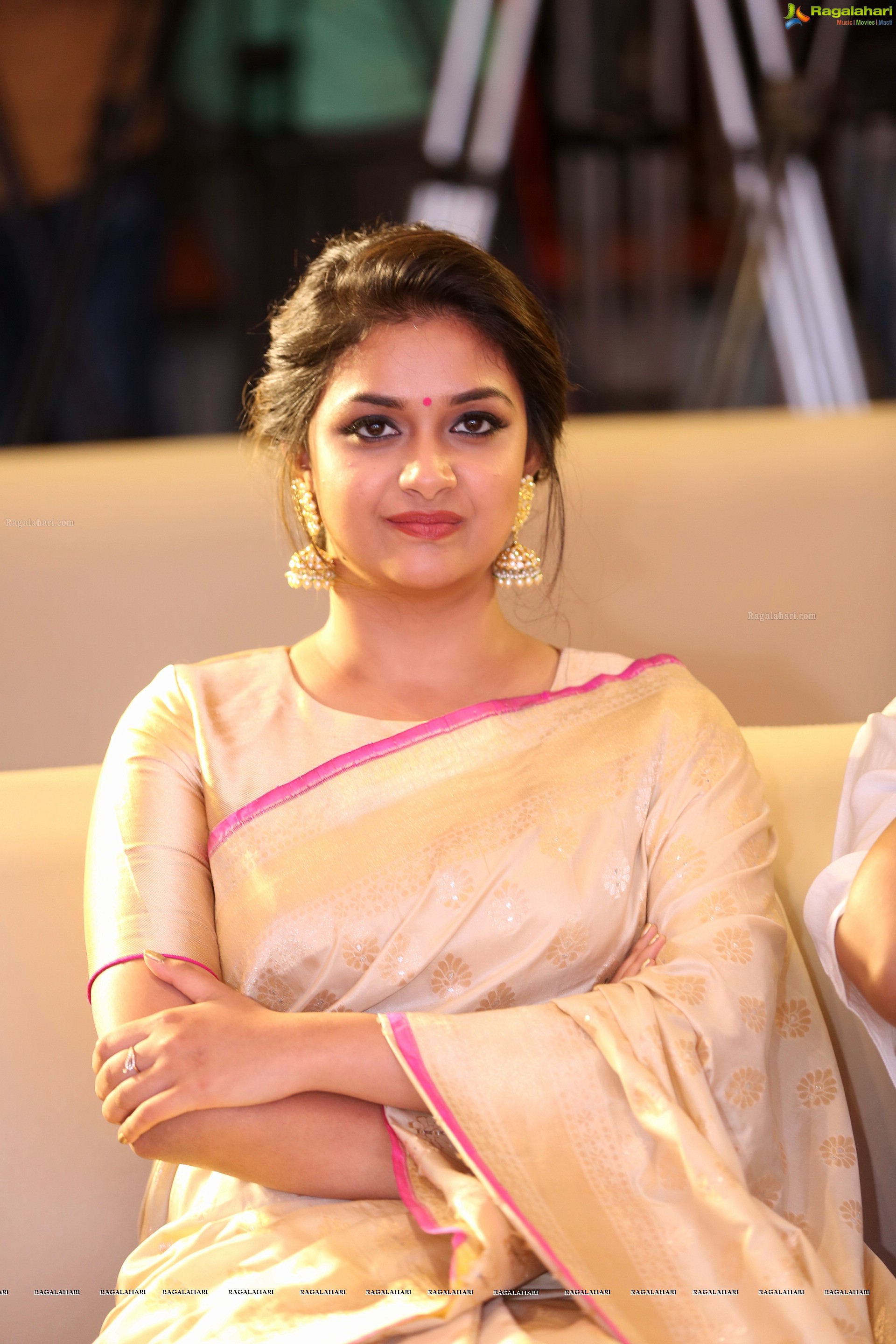 Keerthy Suresh @ Pandem Kodi 2 Trailer Launch - HD Gallery