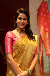 Lavanya Tripathi at Kanchipuram Kamakshi Silks Launch