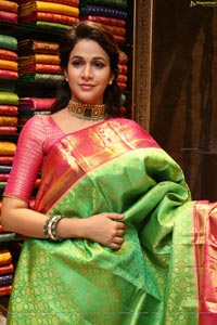 Lavanya Tripathi at Kanchipuram Kamakshi Silks Launch