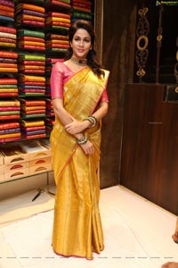 Lavanya Tripathi at Kanchipuram Kamakshi Silks Launch