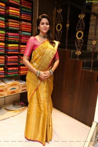 Lavanya Tripathi at Kanchipuram Kamakshi Silks Launch