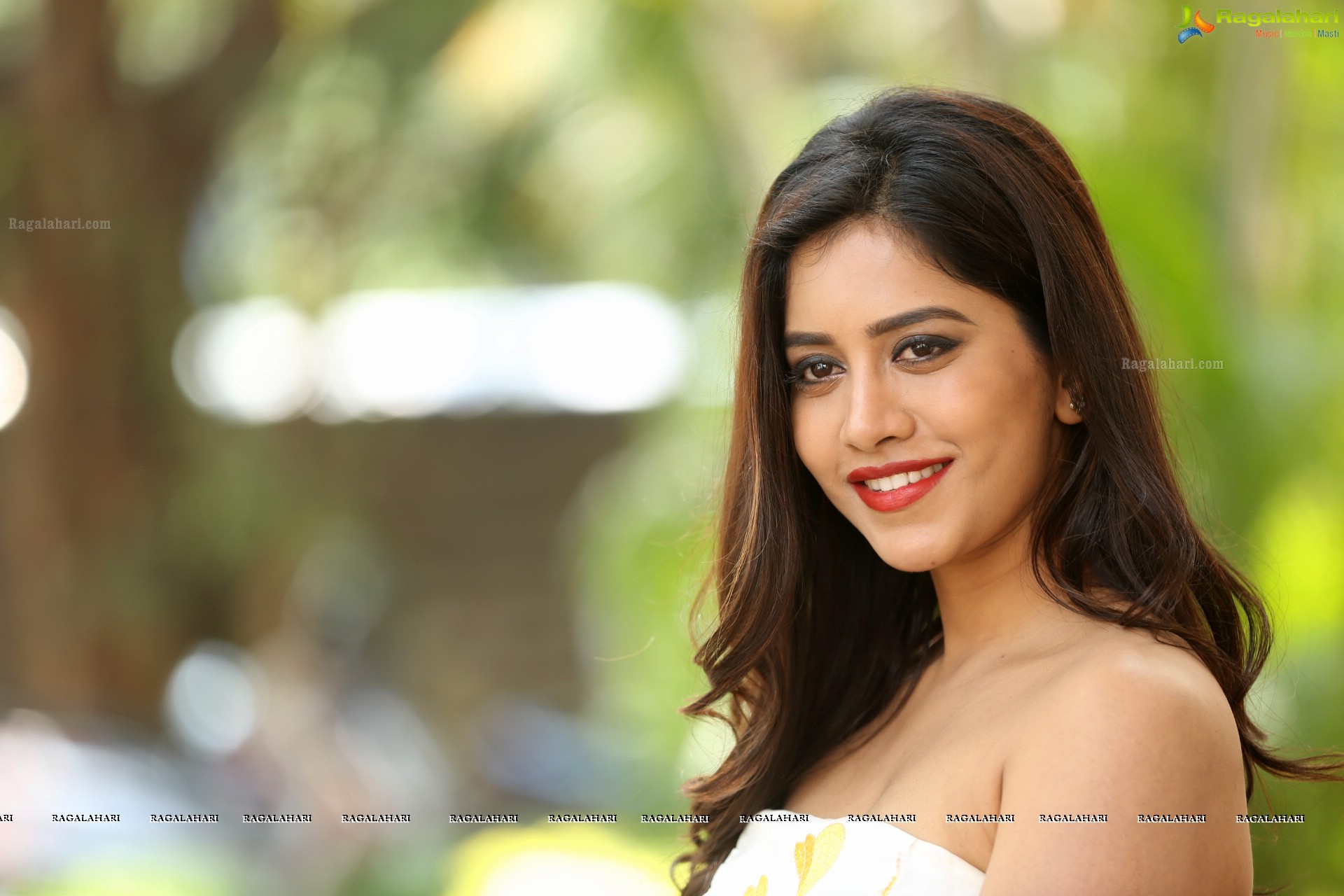 Nabha Natesh at Nannu Dochukunduvate Thank You Meet (High Definition Photos)