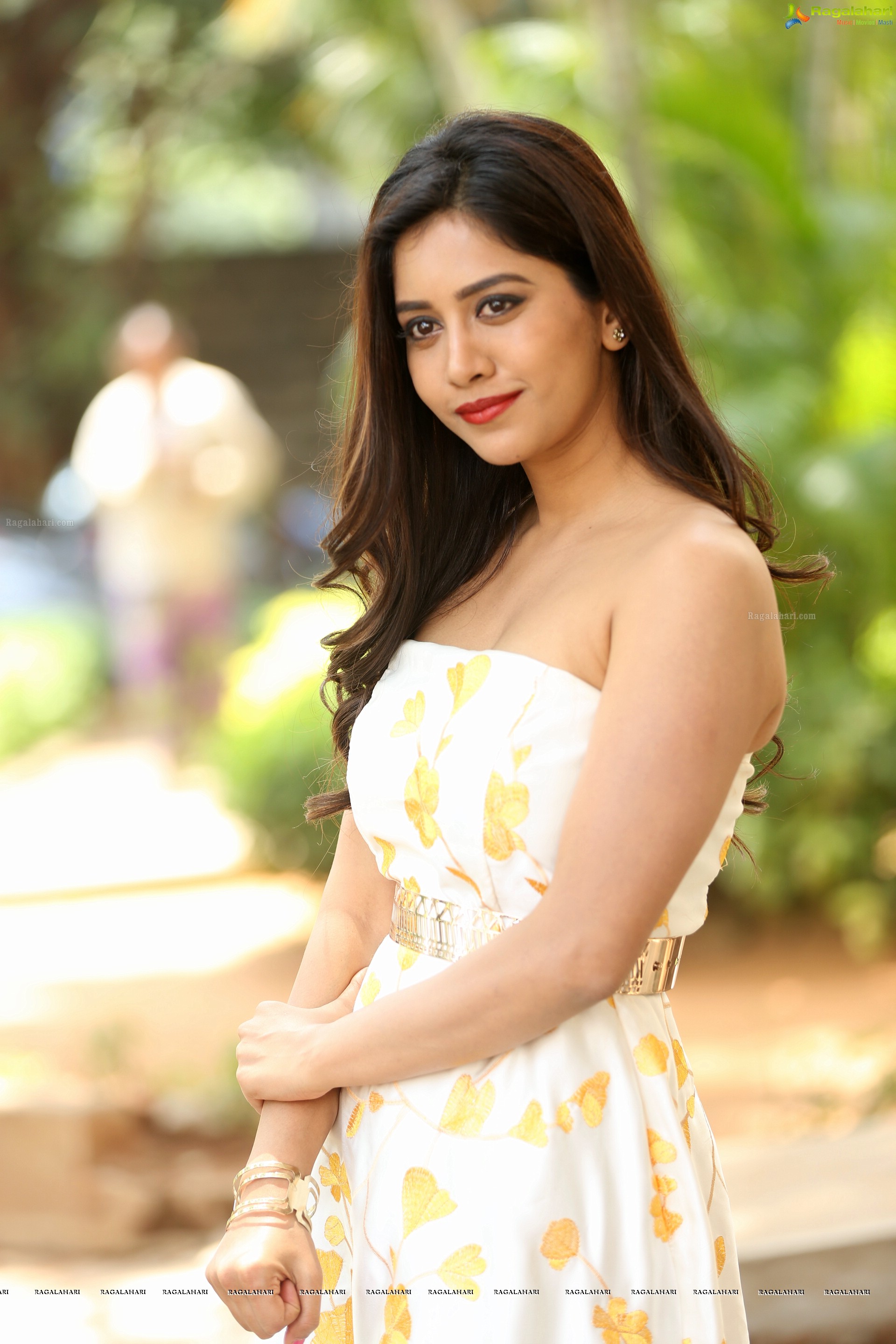 Nabha Natesh at Nannu Dochukunduvate Thank You Meet (High Definition Photos)