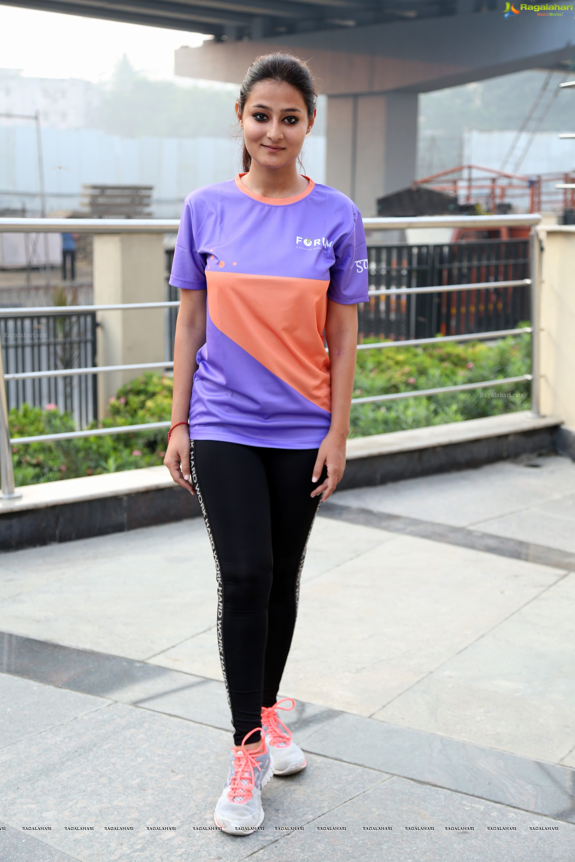 Nilofer Haidry @ Purple Run 2018 at Forum Sujana Mall - HD Gallery