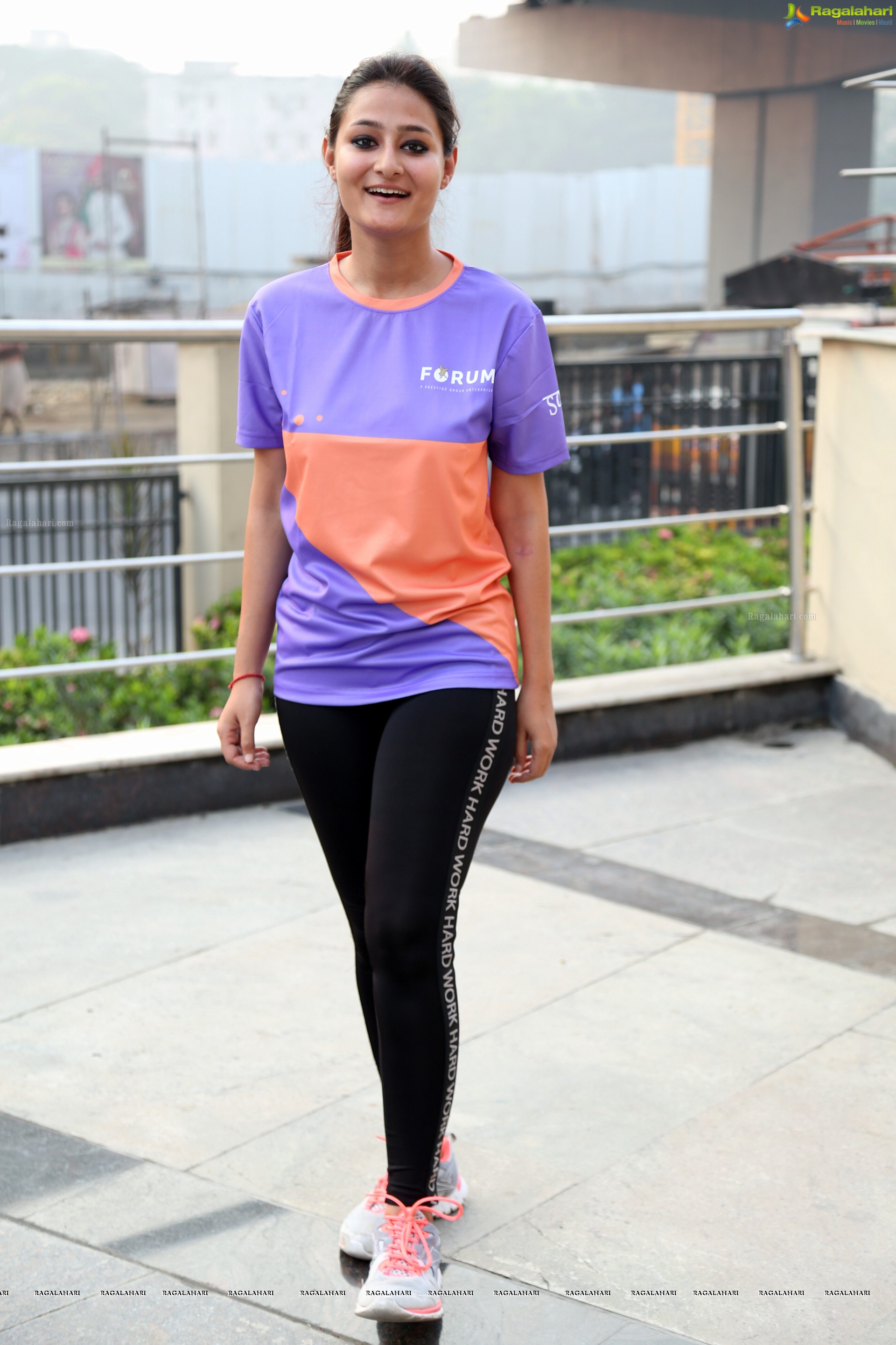 Nilofer Haidry @ Purple Run 2018 at Forum Sujana Mall - HD Gallery