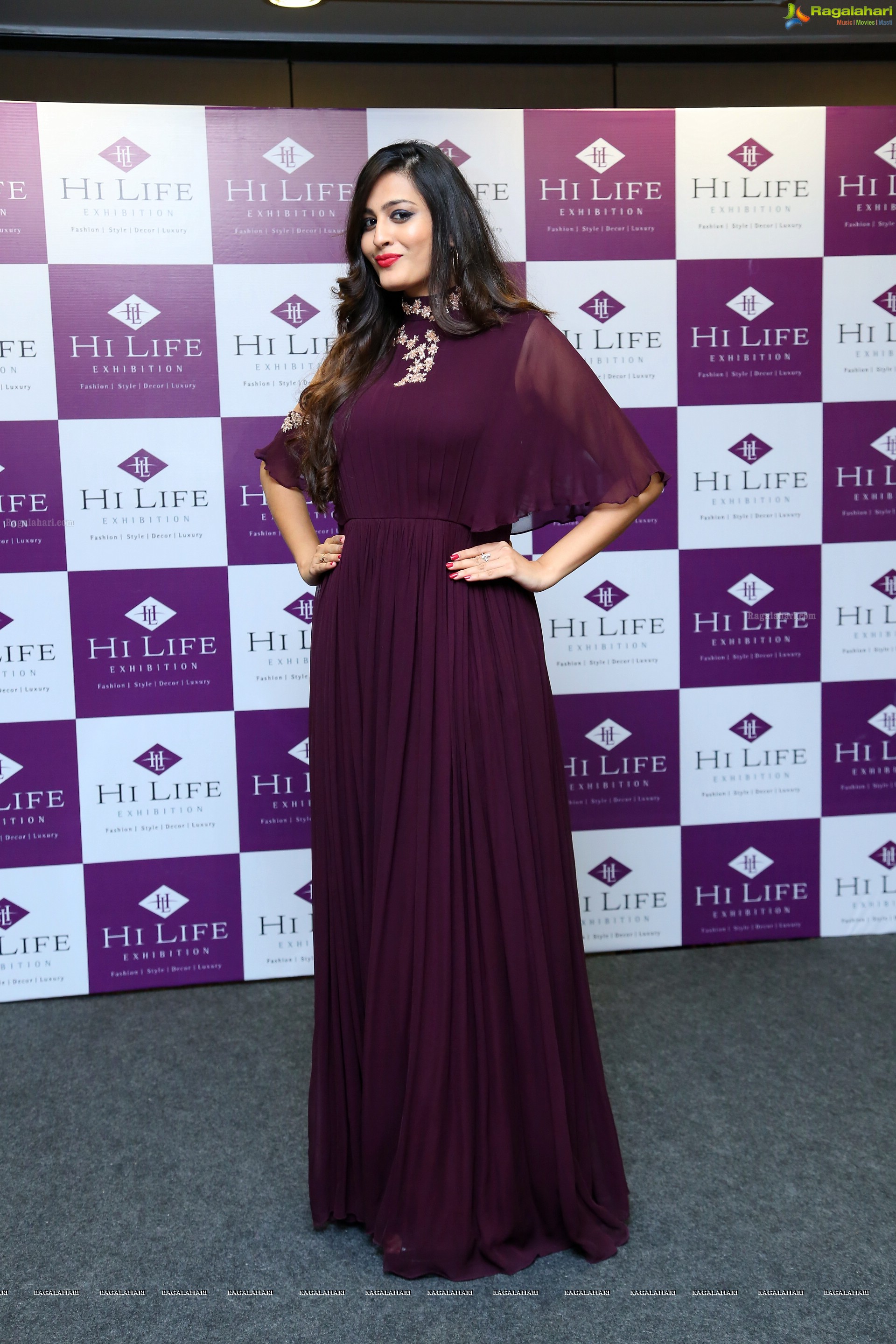 Swetha Jadhav at Grand Logo Unveiling of Hi-Life Luxury Lifestyle Exhibition (High Definition Photos)