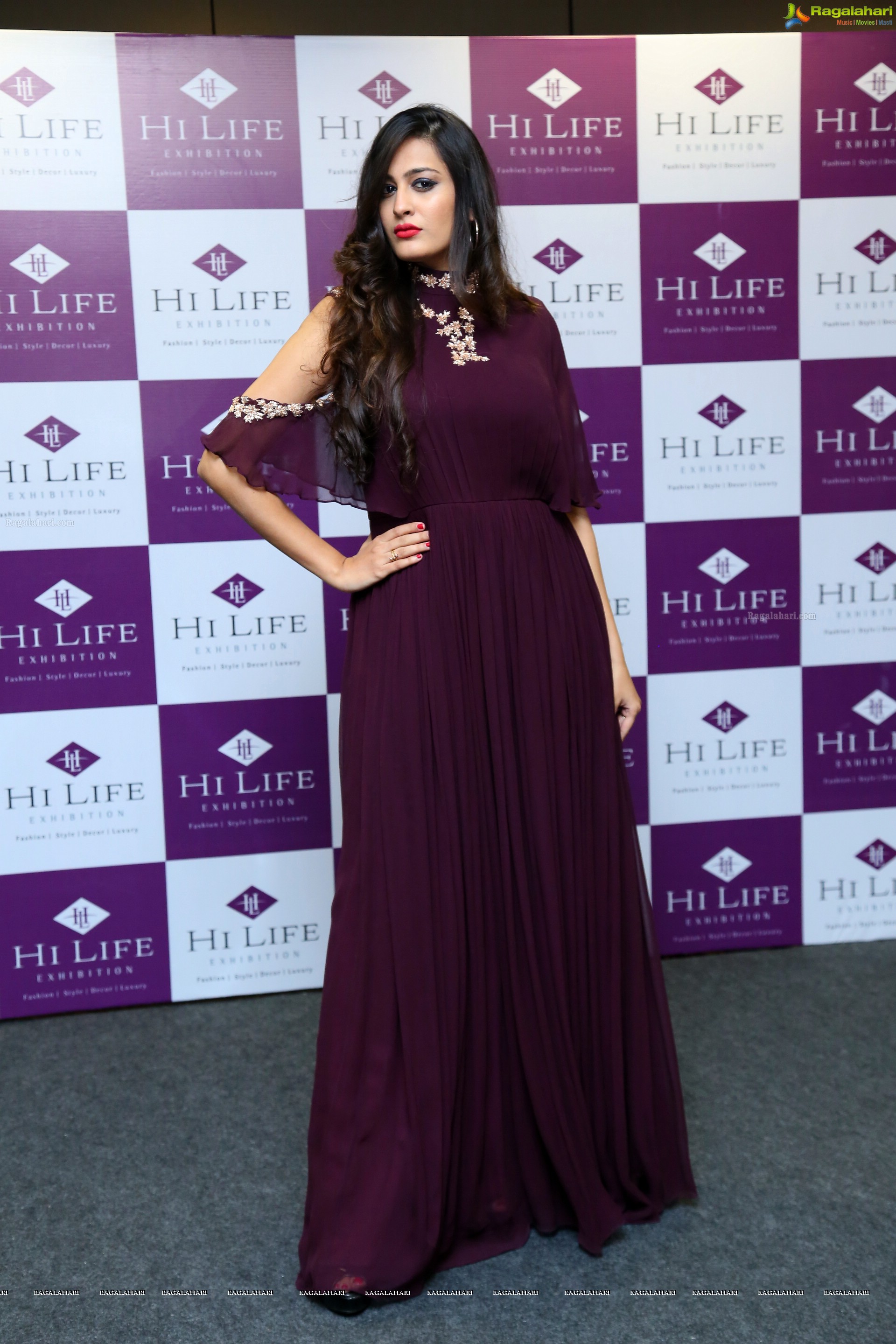 Swetha Jadhav at Grand Logo Unveiling of Hi-Life Luxury Lifestyle Exhibition (High Definition Photos)