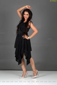 Khushboo Naaz Black Dress