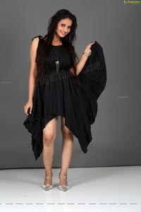 Khushboo Naaz Black Dress