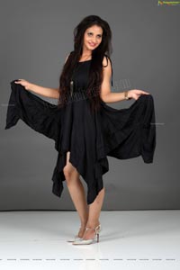 Khushboo Naaz Black Dress