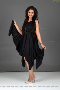 Khushboo Naaz Black Dress