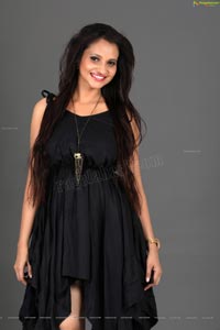 Khushboo Naaz Black Dress