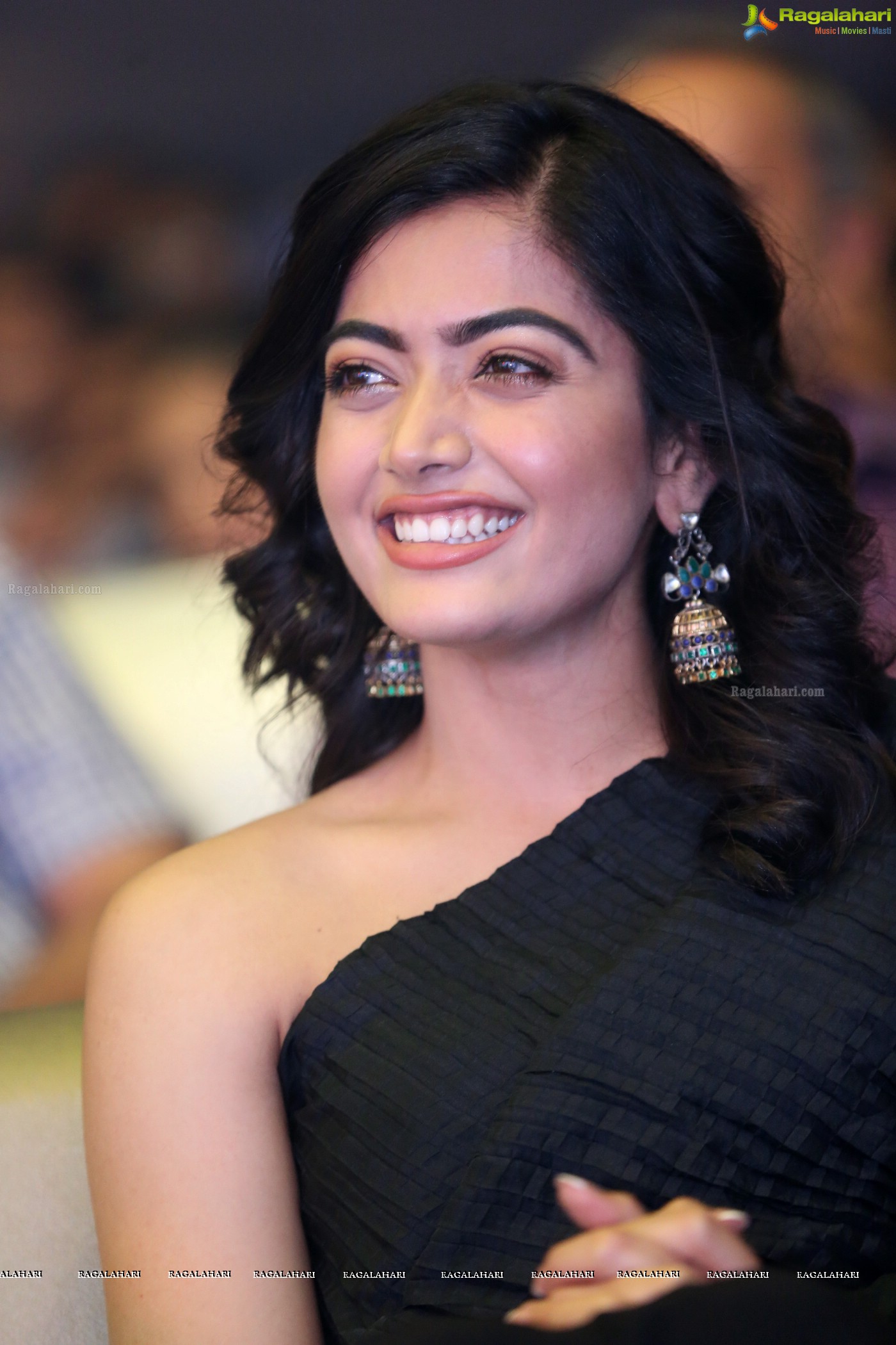 Rashmika Mandanna at Devadas Music Party (High Resolution Photos)