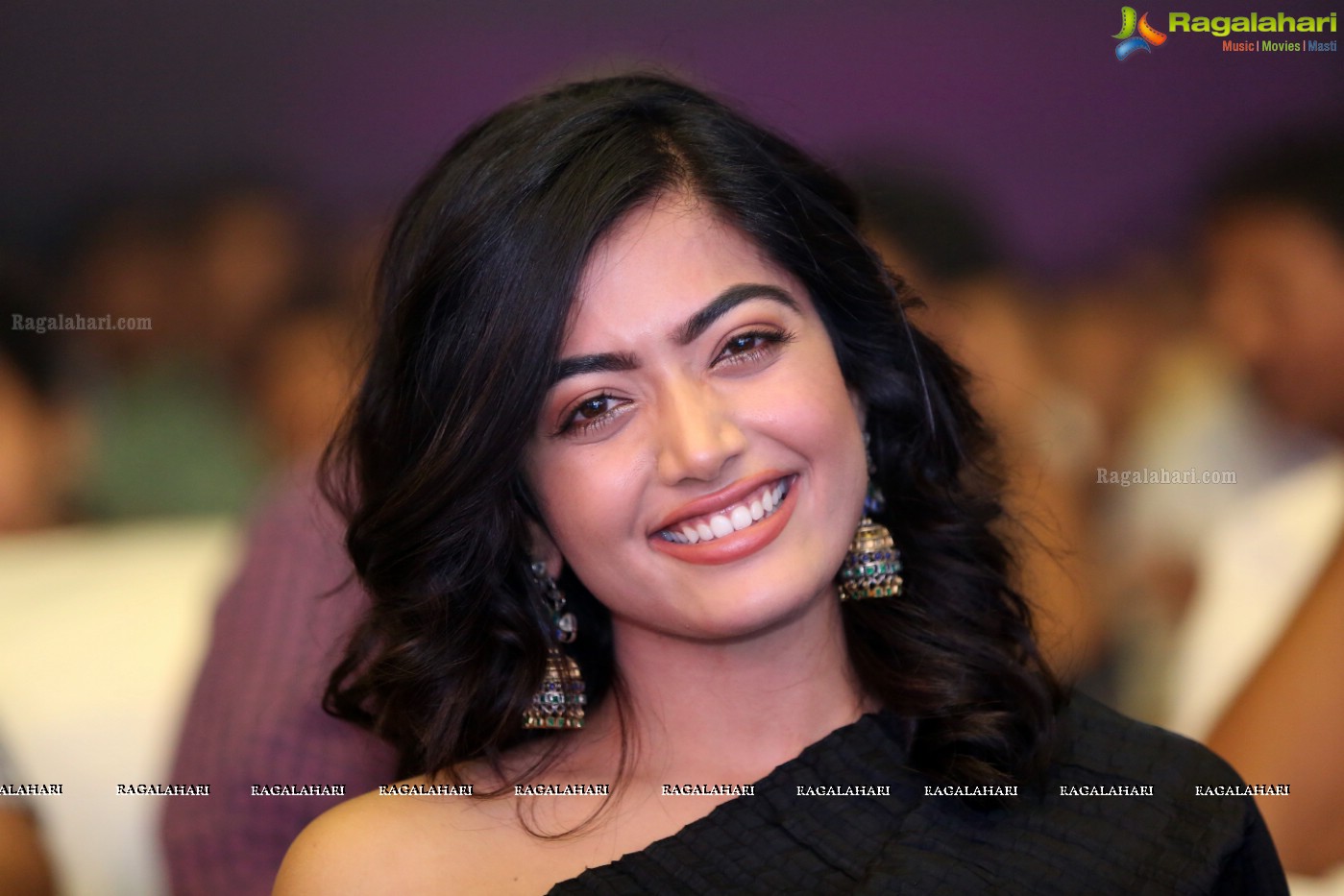 Rashmika Mandanna at Devadas Music Party (High Resolution Photos)