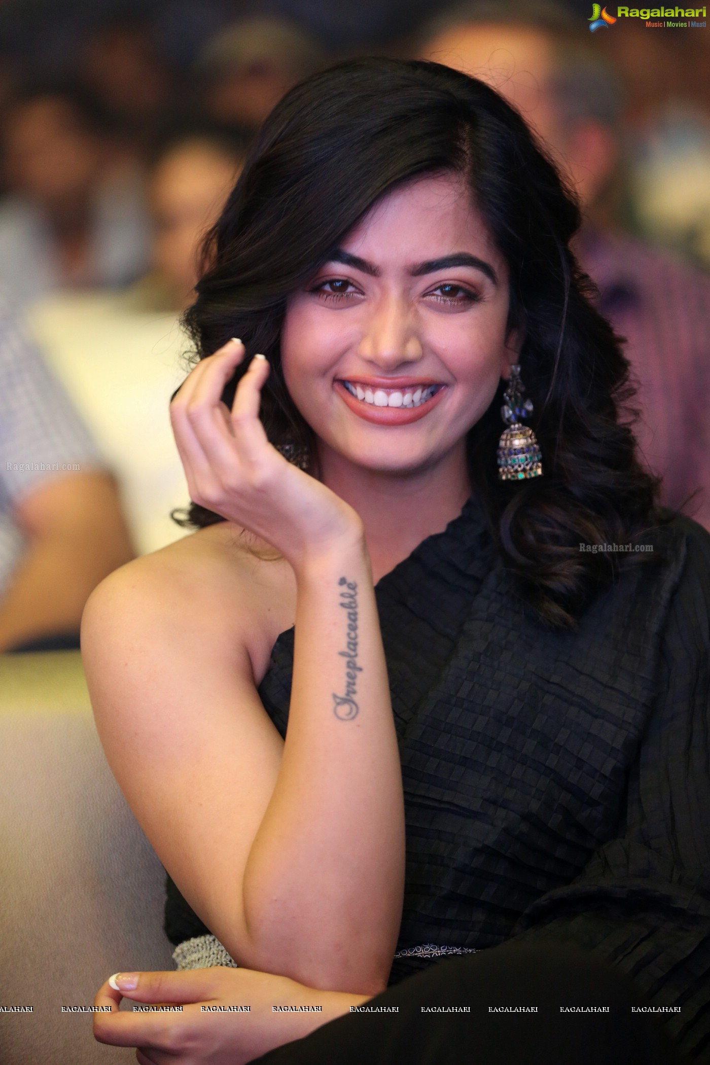 Rashmika Mandanna at Devadas Music Party (High Resolution Photos)