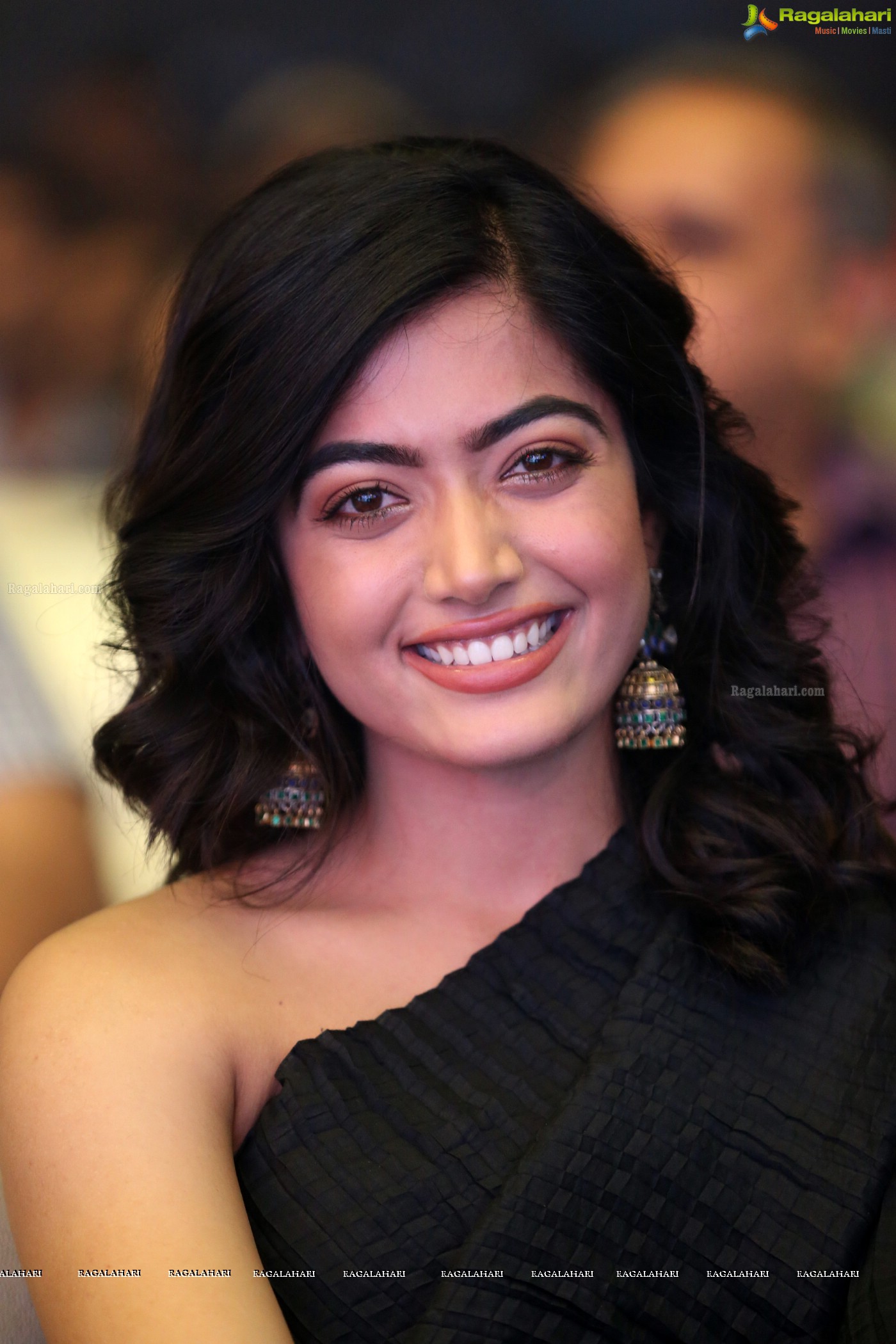 Rashmika Mandanna at Devadas Music Party (High Resolution Photos)