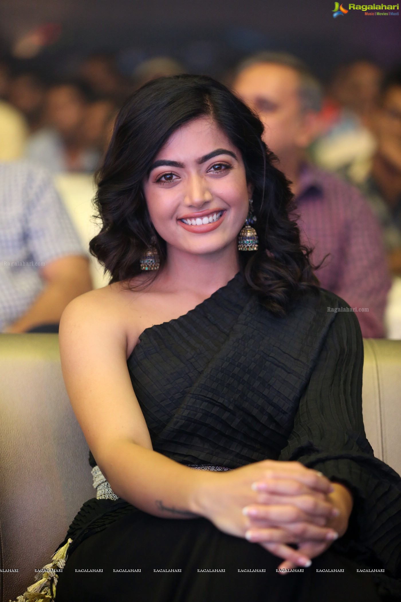 Rashmika Mandanna at Devadas Music Party (High Resolution Photos)