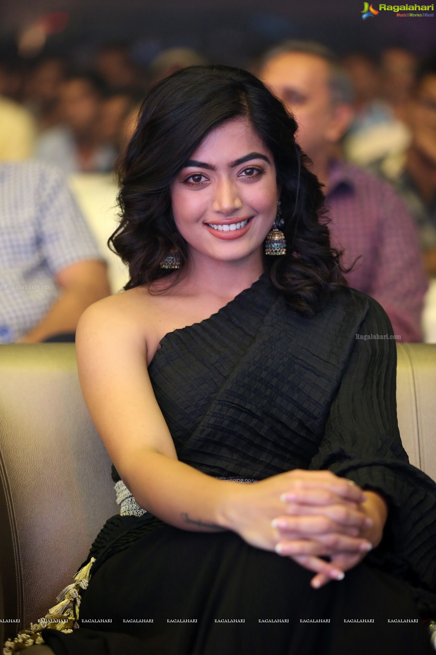 Rashmika Mandanna at Devadas Music Party (High Resolution Photos)